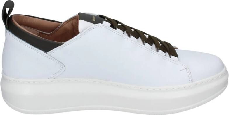 Alexander Smith Leren Heren Sneakers Stijlvolle Schoenen White Heren