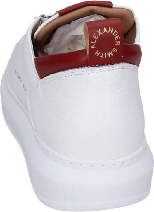 Alexander Smith Leren Heren Sneakers Stijlvolle Schoenen White Heren