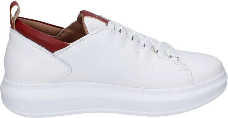 Alexander Smith Leren Heren Sneakers Stijlvolle Schoenen White Heren