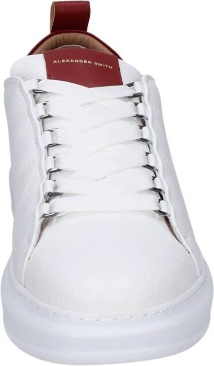 Alexander Smith Leren Heren Sneakers Stijlvolle Schoenen White Heren