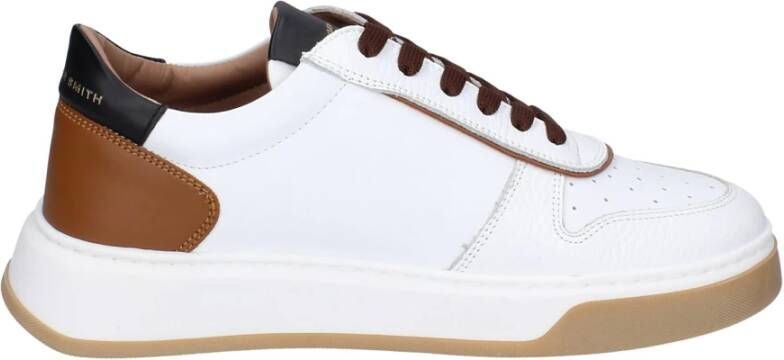 Alexander Smith Leren Heren Sneakers White Heren