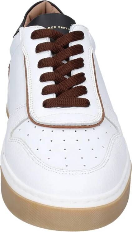 Alexander Smith Leren Heren Sneakers White Heren