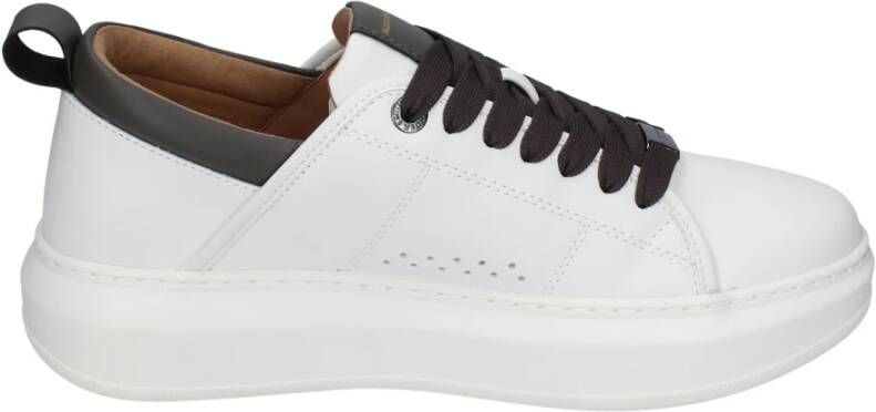 Alexander Smith Leren Heren Sneakers White Heren