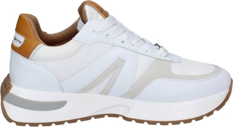 Alexander Smith Leren Heren Sneakers White Heren