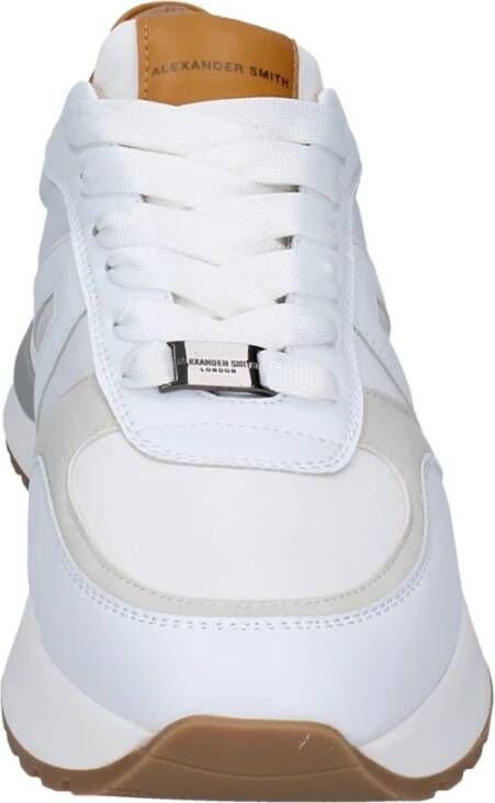 Alexander Smith Leren Heren Sneakers White Heren