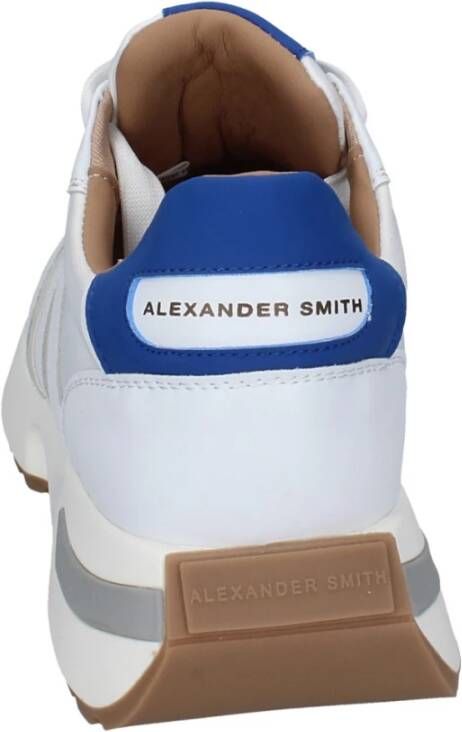 Alexander Smith Leren Heren Sneakers White Heren