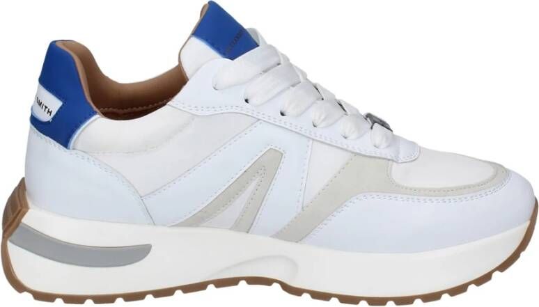 Alexander Smith Leren Heren Sneakers White Heren