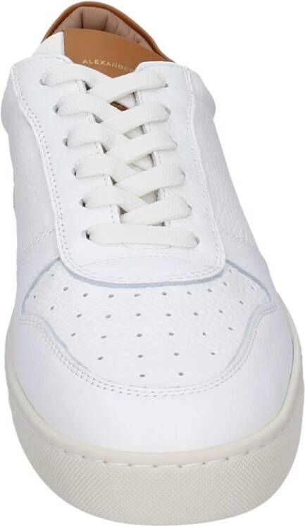 Alexander Smith Leren Heren Sneakers White Heren