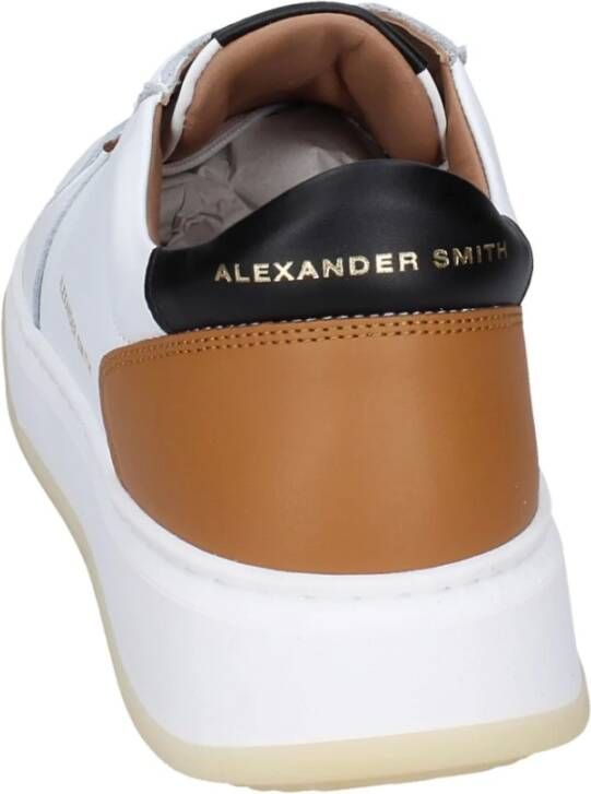 Alexander Smith Leren Heren Sneakers White Heren