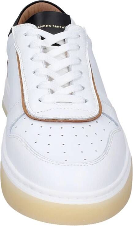 Alexander Smith Leren Heren Sneakers White Heren