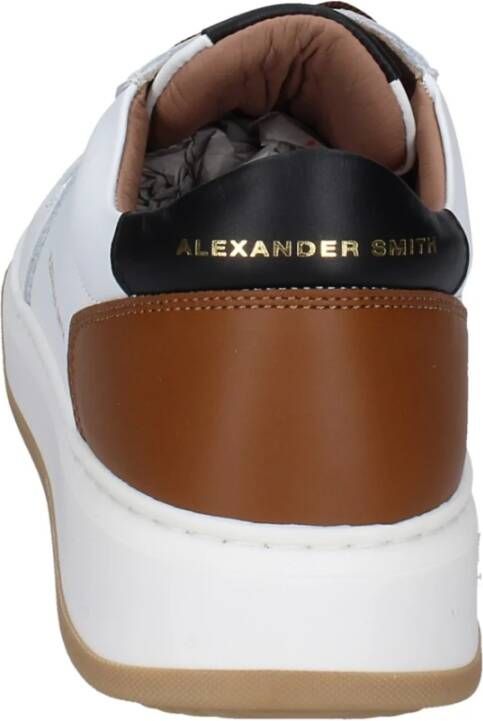 Alexander Smith Leren Heren Sneakers White Heren