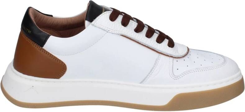 Alexander Smith Leren Heren Sneakers White Heren