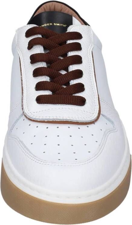 Alexander Smith Leren Heren Sneakers White Heren