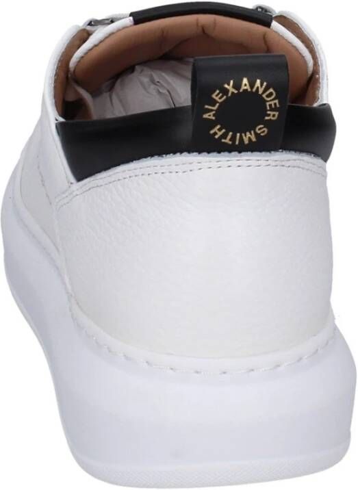 Alexander Smith Leren Heren Sneakers White Heren