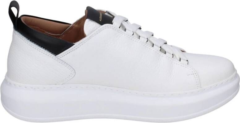 Alexander Smith Leren Heren Sneakers White Heren