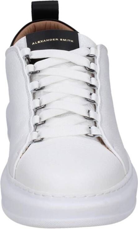 Alexander Smith Leren Heren Sneakers White Heren