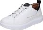 Alexander Smith Leren Heren Sneakers White Heren - Thumbnail 5