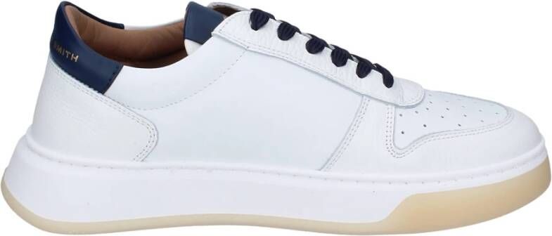 Alexander Smith Leren Heren Sneakers White Heren