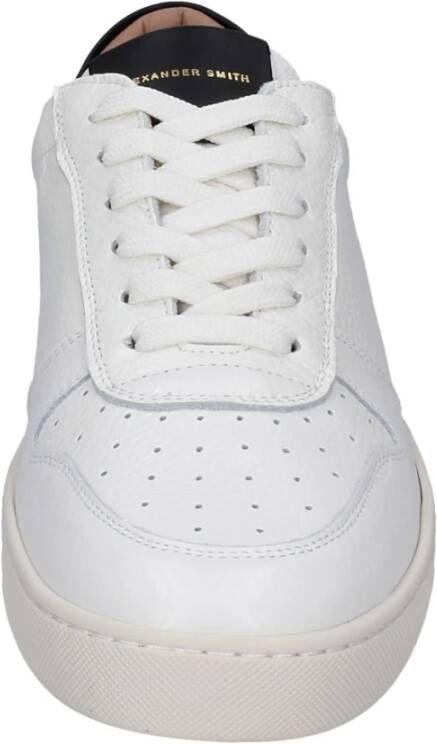 Alexander Smith Leren Heren Sneakers White Heren