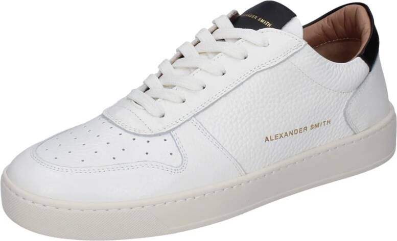 Alexander Smith Leren Heren Sneakers White Heren