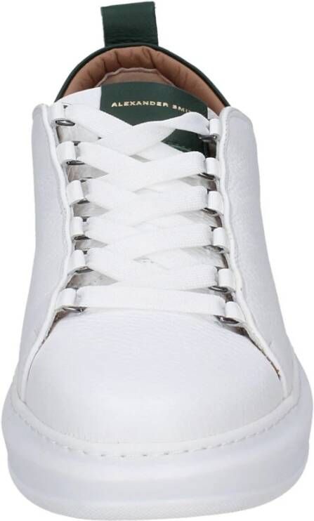 Alexander Smith Leren Heren Sneakers White Heren