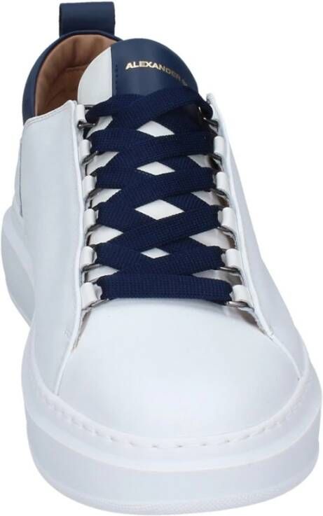 Alexander Smith Leren Heren Sneakers White Heren