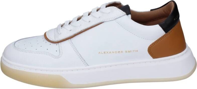 Alexander Smith Leren Heren Sneakers White Heren