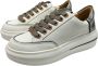 Alexander Smith Leren Sneaker met Logo Detail White Dames - Thumbnail 3