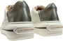 Alexander Smith Leren Sneaker met Logo Detail White Dames - Thumbnail 4