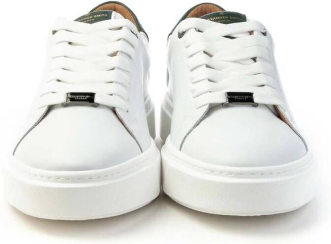 Alexander Smith Londen Man Sneakers 10e jubileumeditie White Heren