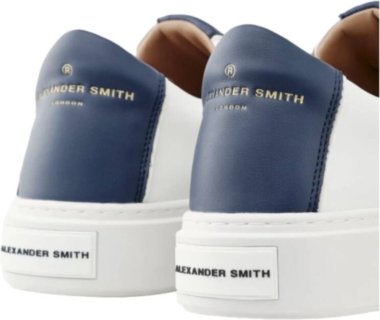 Alexander Smith Londen Sneakers voor Mannen White Heren