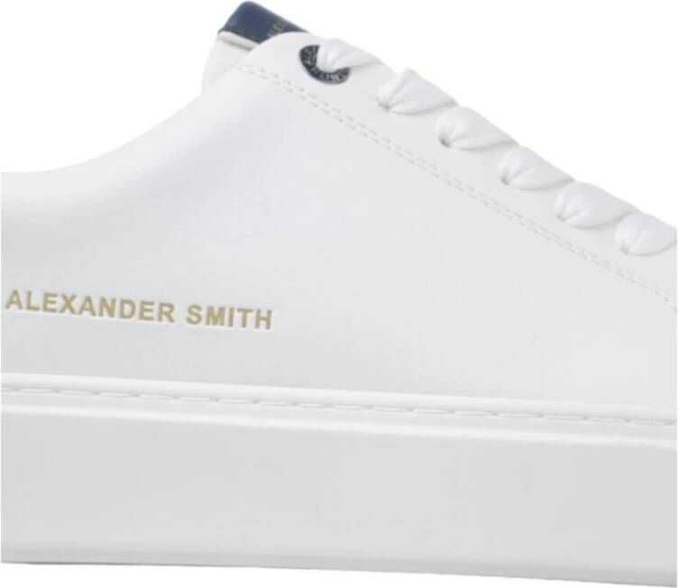 Alexander Smith Londen Sneakers voor Mannen White Heren
