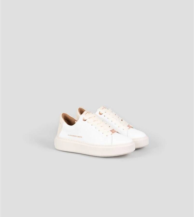 Alexander Smith Londen Vrouw Wit Room Sneakers White Dames