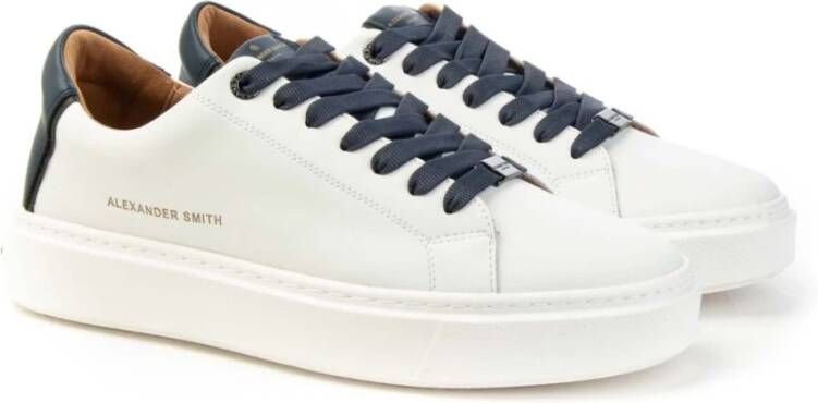 Alexander Smith London Alayn1u10wbk Sneakers voor mannen Wit Heren