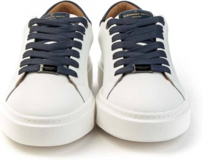 Alexander Smith London Alayn1u10wbk Sneakers voor mannen Wit Heren