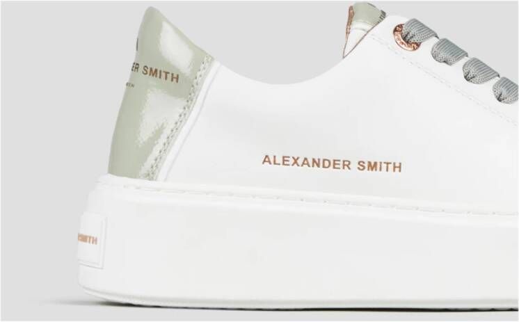 Alexander Smith London High Woman White Pastel Green White Dames