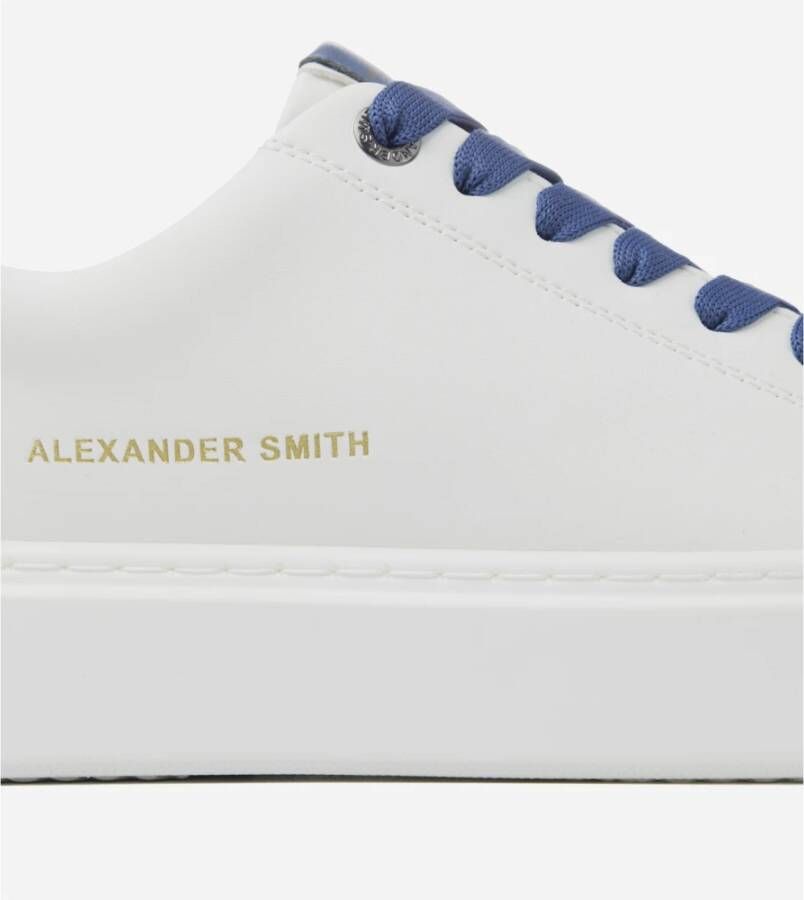 Alexander Smith London Man Dark Avio Sneakers Multicolor Heren