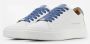 Alexander Smith Blauwe Katoenen Sneakers Alazldm 9010.Wdf White Heren - Thumbnail 6