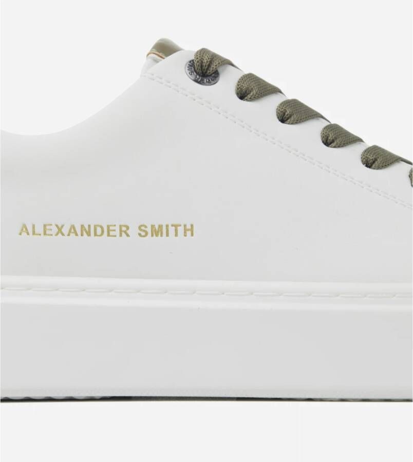 Alexander Smith London Man Groene Sneakers Multicolor Heren