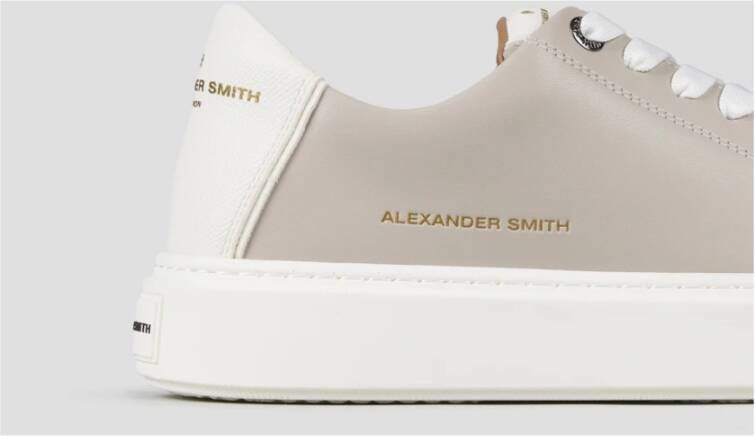 Alexander Smith London MAN Light Grey White Gray Heren