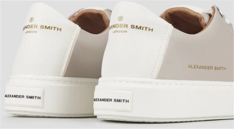 Alexander Smith London MAN Light Grey White Gray Heren