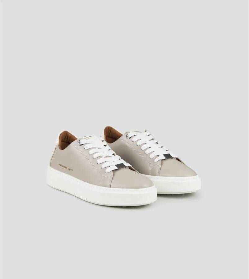 Alexander Smith London MAN Light Grey White Gray Heren