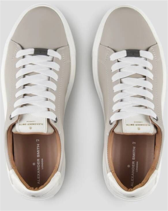 Alexander Smith London MAN Light Grey White Gray Heren