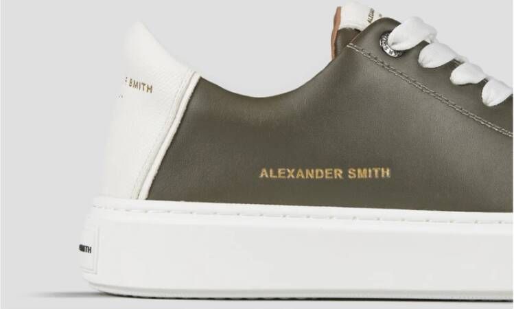 Alexander Smith London MAN Military White Green Heren