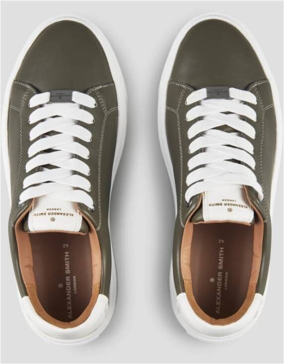 Alexander Smith London MAN Military White Green Heren