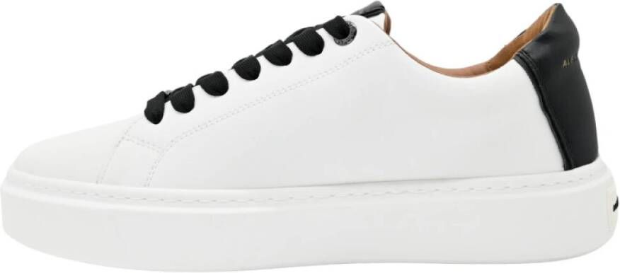 Alexander Smith London White Black Sneakers White Heren