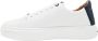 Alexander Smith London White Blue Sneakers White Heren - Thumbnail 2