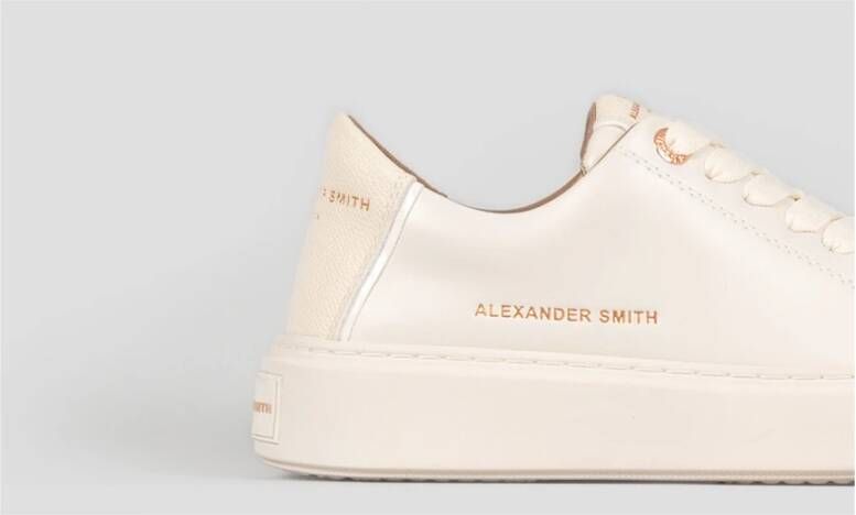 Alexander Smith London Woman Cream Sneakers Beige Dames