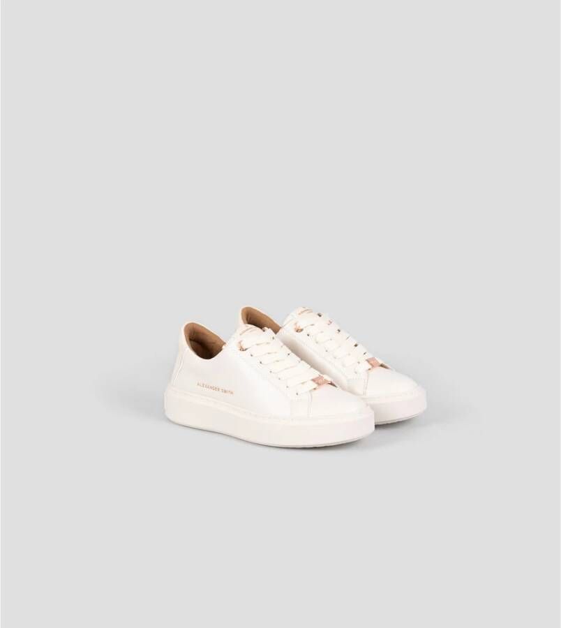 Alexander Smith London Woman Cream Sneakers Beige Dames