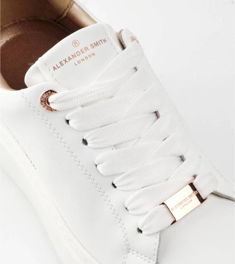 Alexander Smith London Woman Total White Sneakers White Dames